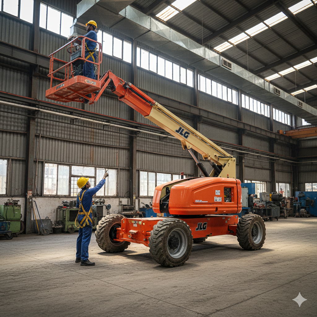 Planning boom lift reach